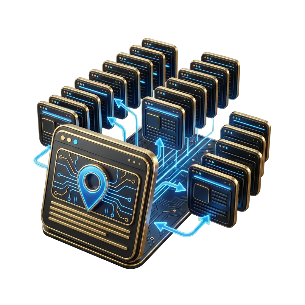 Bulk page deployment system